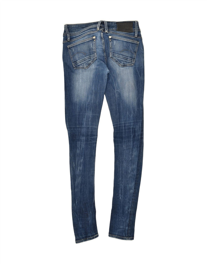 G-STAR Womens Skinny Jeans W26 L32 Blue | Vintage G-Star | Thrift | Second-Hand G-Star | Used Clothing | Messina Hembry 