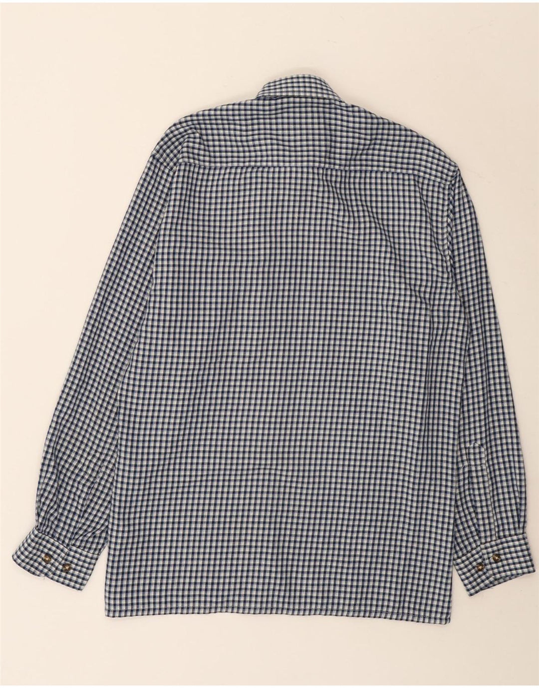Camicia da uomo Dickies in poliestere a quadretti blu medio