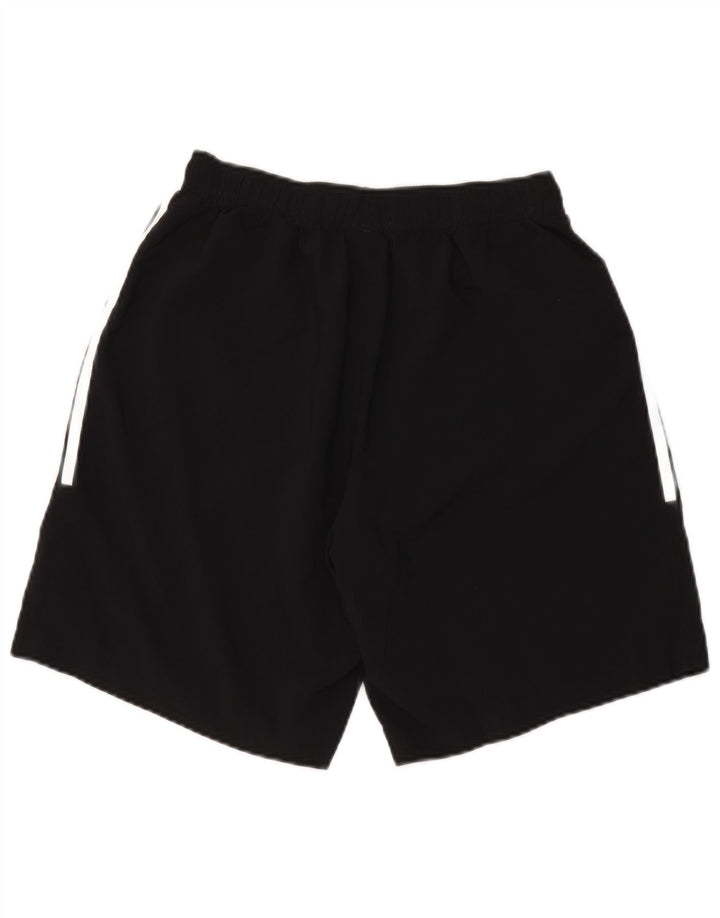 Pantaloncini sportivi da uomo Adidas medi neri in poliestere
