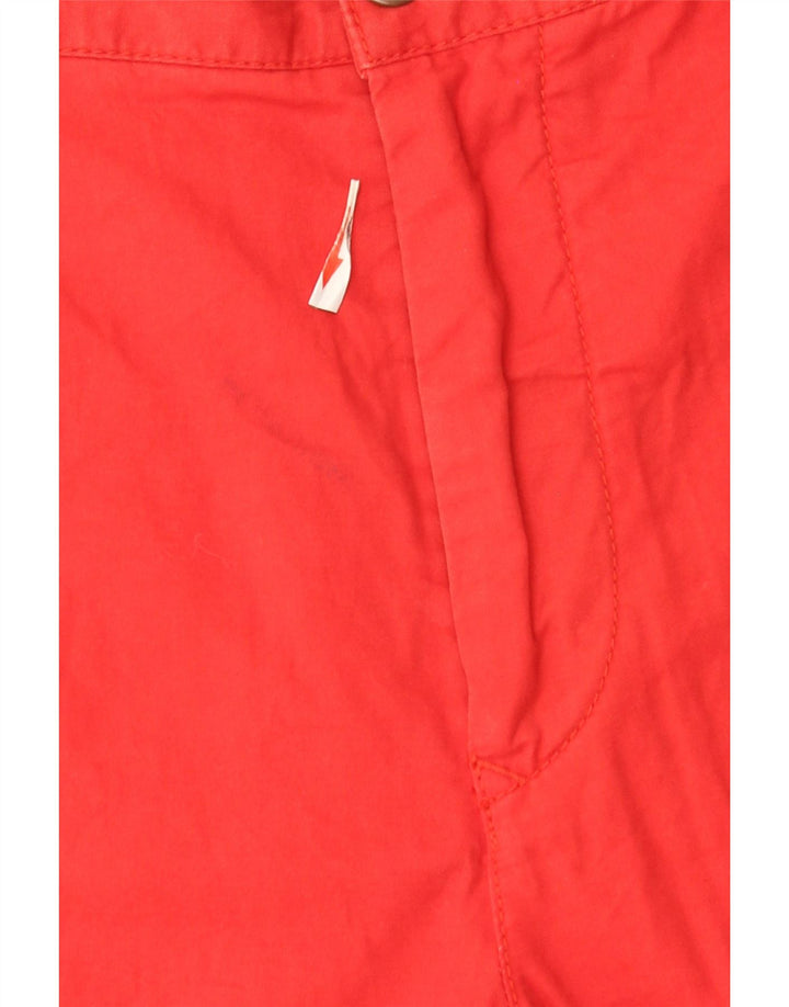 Pantaloncini chino da uomo Gant W38 XL in cotone rosso