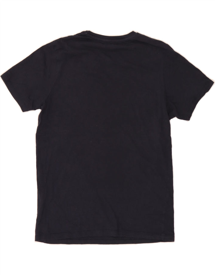 JACK & JONES Mens T-Shirt Top Large Navy Blue Cotton Vintage Jack & Jones and Second-Hand Jack & Jones from Messina Hembry 