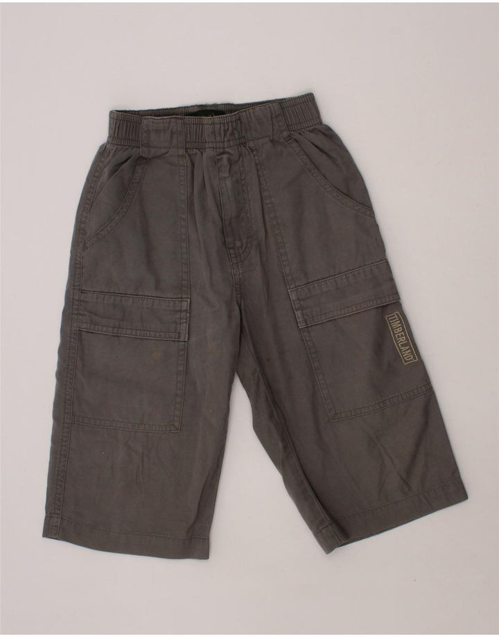 TIMBERLAND Boys Cargo Shorts 2-3 Years W18 Grey Cotton Vintage Timberland and Second-Hand Timberland from Messina Hembry 