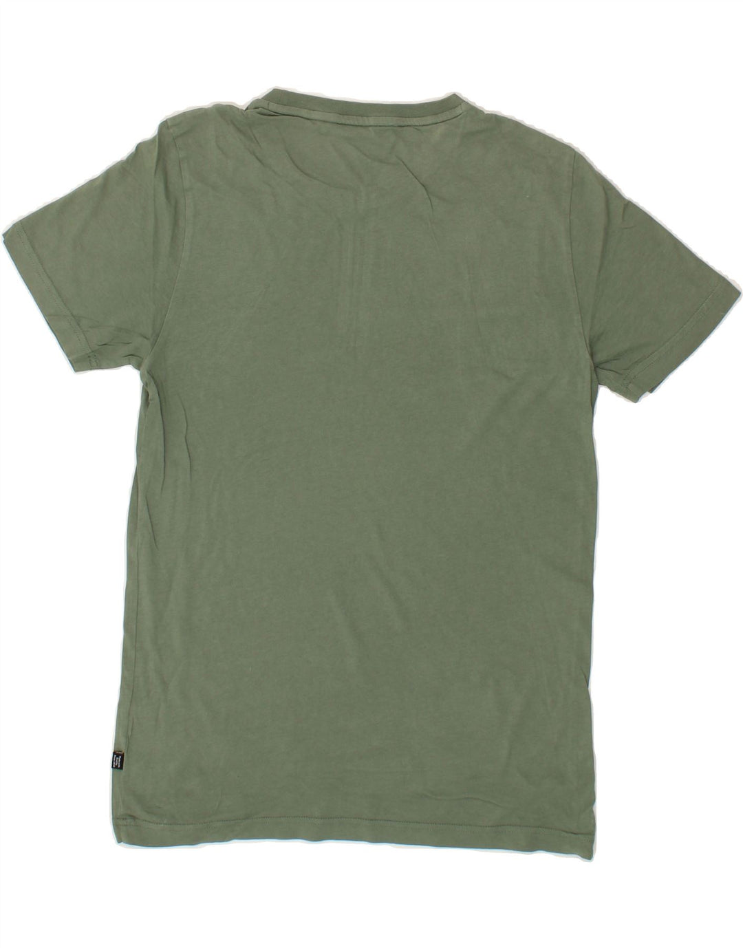 PUMA Mens Graphic T-Shirt Top Small Green Cotton Vintage Puma and Second-Hand Puma from Messina Hembry 