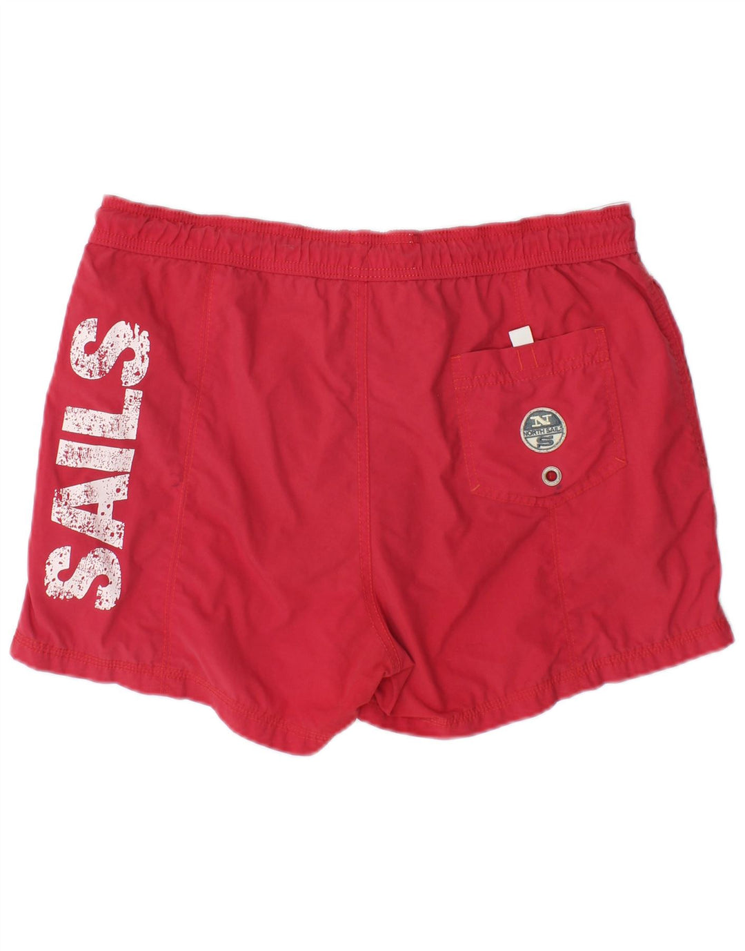 Pantaloncini da bagno grafici da uomo North Sails rosa medio in poliammide