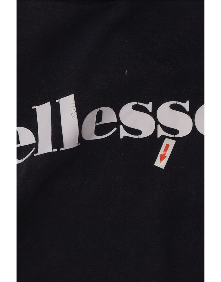 Felpa grafica da uomo Ellesse Maglione medio blu navy