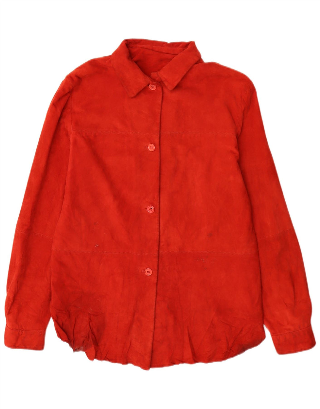 Camicia Donna Conbipel in Camoscio IT 44 Medio Rosso Pelle