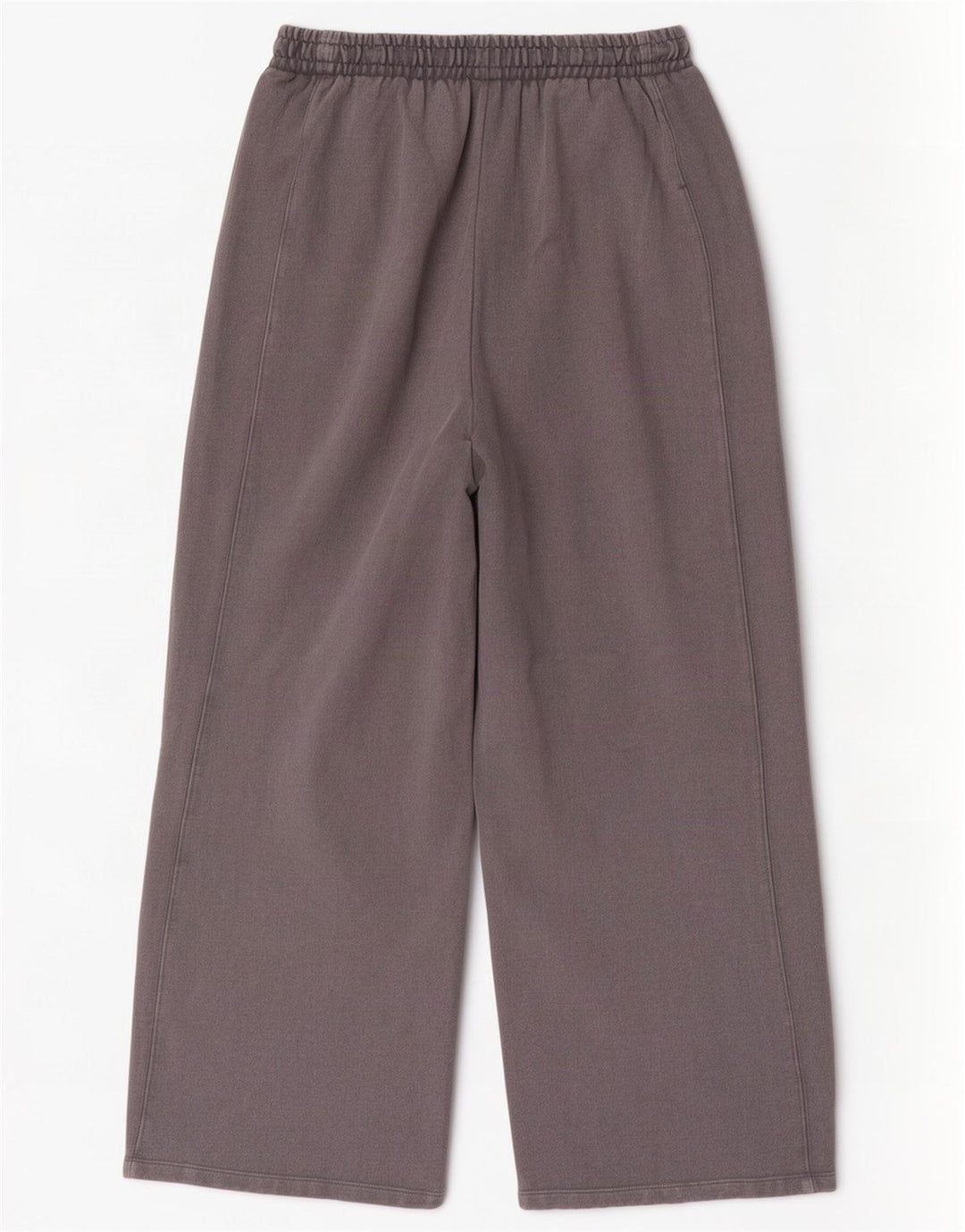 Pantaloni da tuta da donna Zara a gamba larga grandi in cotone grigio