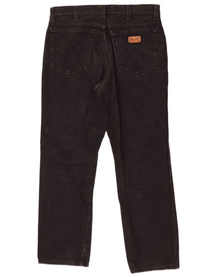 Jeans dritti da uomo Wrangler W32 L29 neri