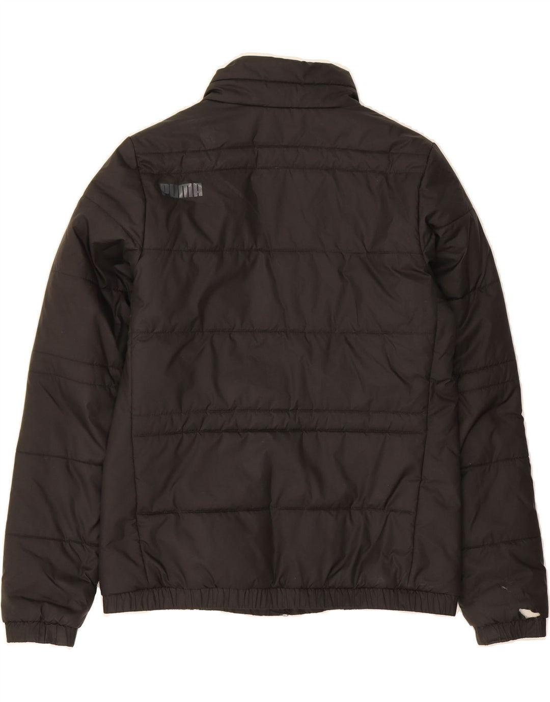 PUMA Womens Oversized Padded Jacket UK 10 Small Black Polyester Vintage Puma and Second-Hand Puma from Messina Hembry 