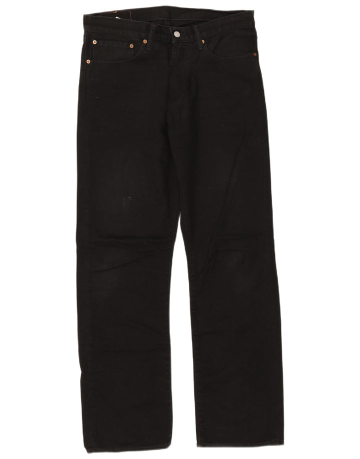 Levi's Uomo 751 Jeans dritti W34 L32 Cotone Nero