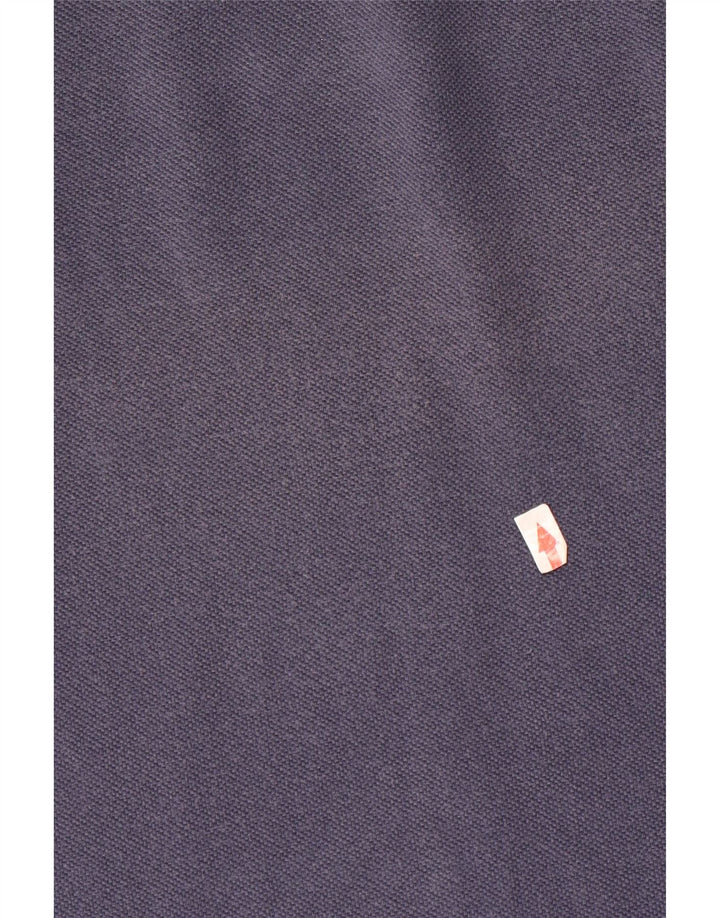 Polo da uomo Brooksfield IT 52 Large in cotone blu navy