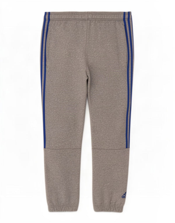 Adidas Mens Tracksuit Trousers Joggers 2XL Grey Flecked Cotton