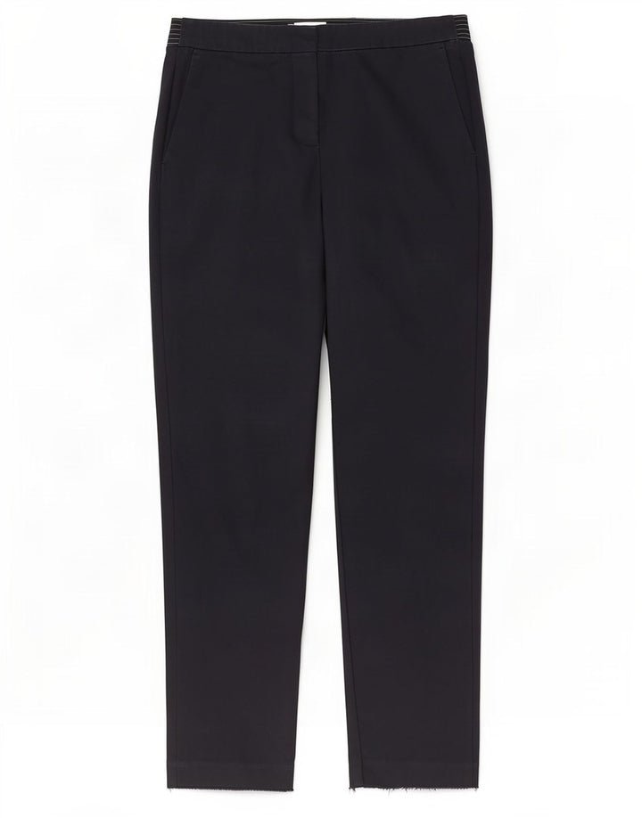 Pantaloni chino dritti da donna Zara medi W28 L27 blu navy