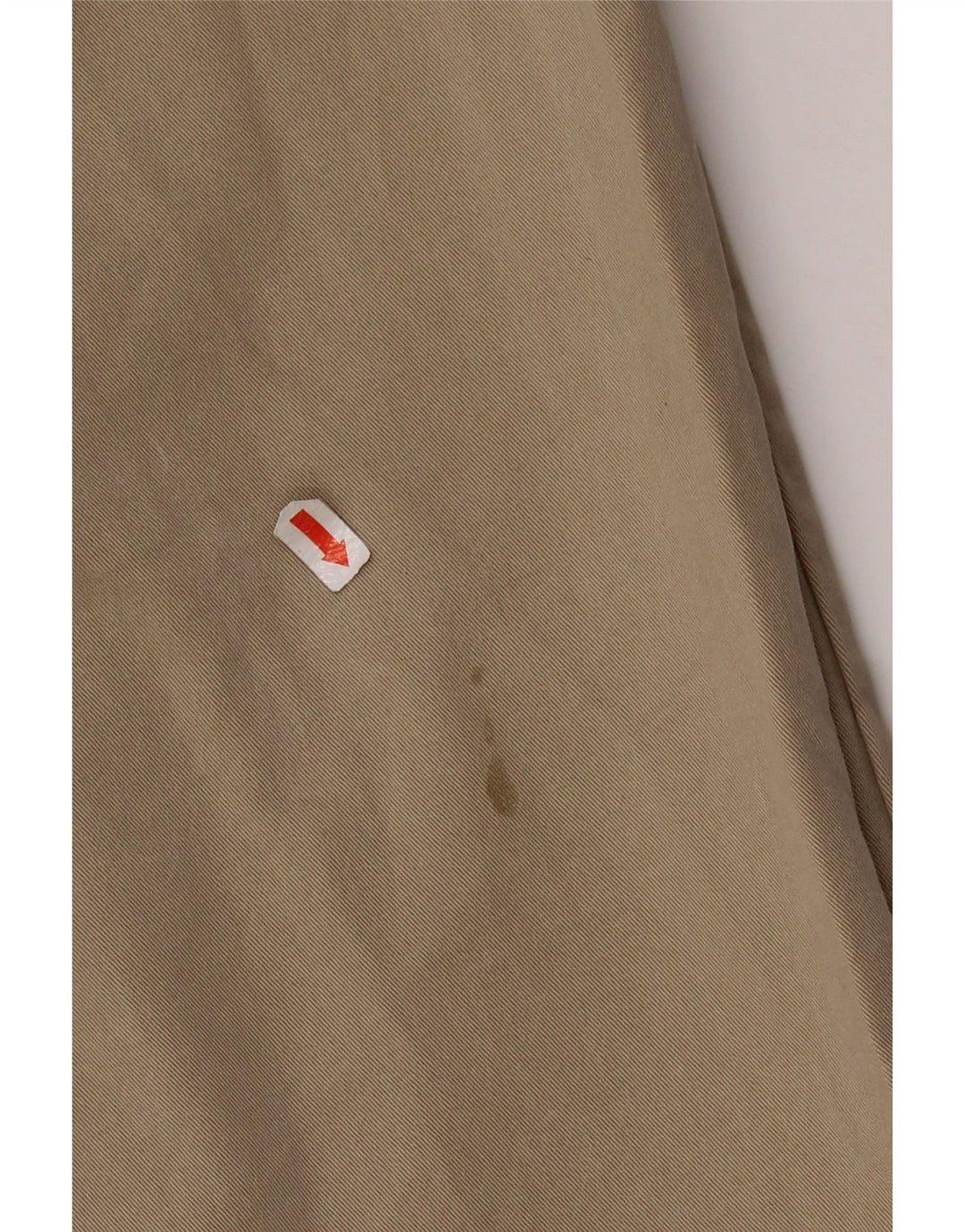 Pantaloni chino dritti da uomo IZOD W38 L30 in cotone beige