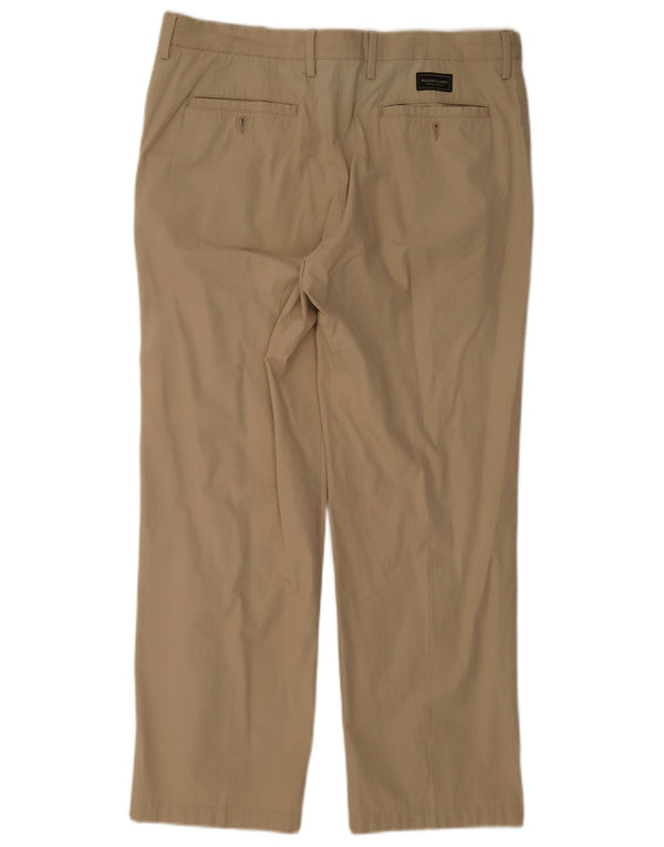 Pantaloni chino dritti da uomo Marlboro Classics EU 54 2XL W42 L28 Beige