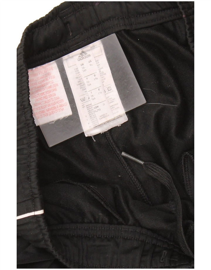 Pantaloni Tuta da Ragazza Adidas Joggers 15-16 Anni Poliestere Nero