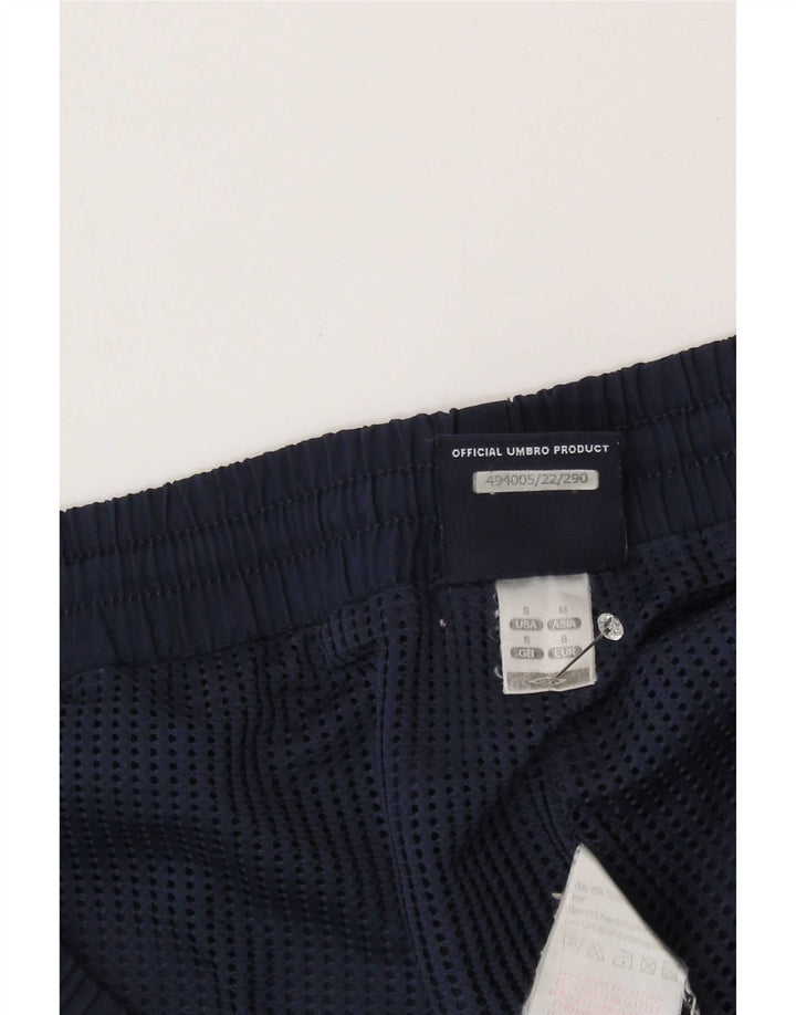 Pantaloni da tuta da uomo Umbro Joggers piccoli in poliestere blu navy