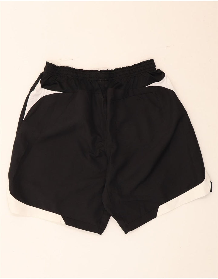 Pantaloncini sportivi da uomo Umbro Large in poliestere color block nero