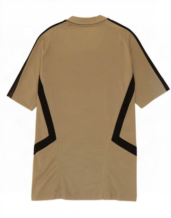 Maglietta Adidas da uomo del Real Madrid Top Small Khaki Colourblock