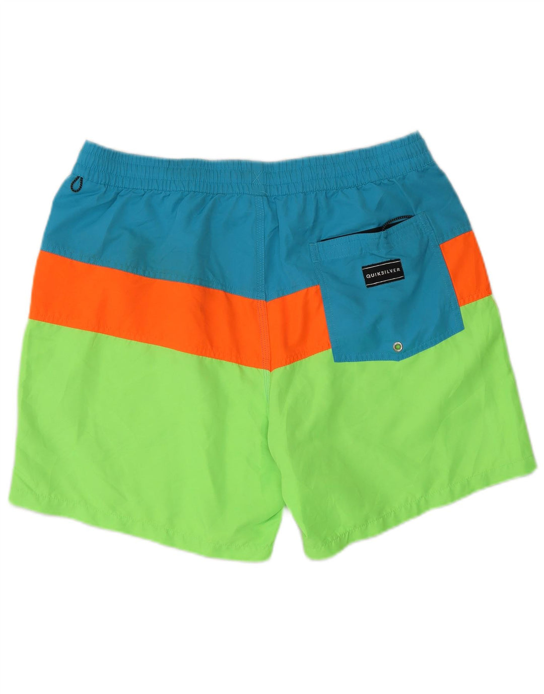 QUIKSILVER Pantaloncini da bagno da uomo Grandi in poliestere color block multicolore