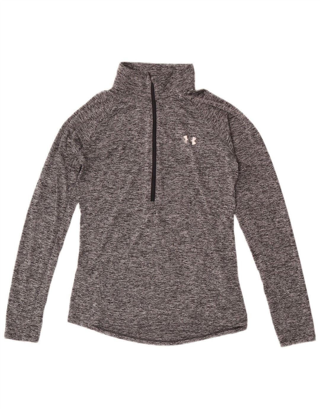 Under Armour Uomo Heat Gear Pullover Tuta da ginnastica Top Small Grigio screziato
