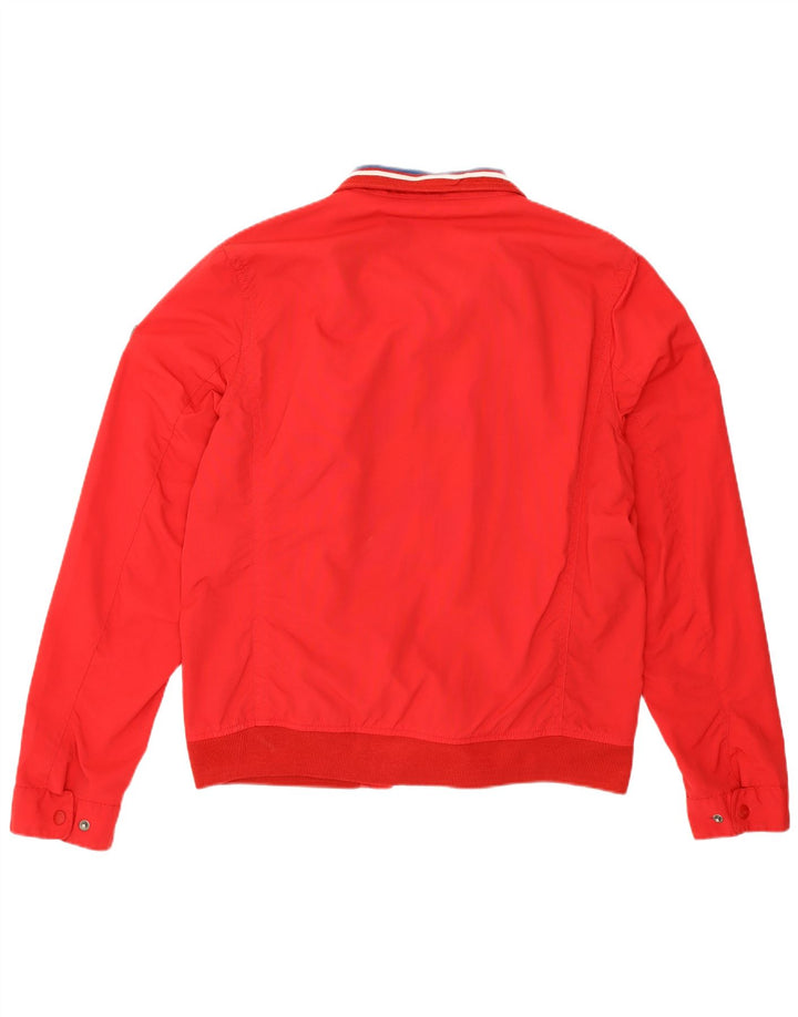 Giubbotto bomber da uomo Tommy Hilfiger UK 40 grande nylon rosso