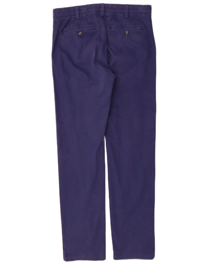 Pantaloni chino regolari da uomo Gant W32 L34 cotone blu