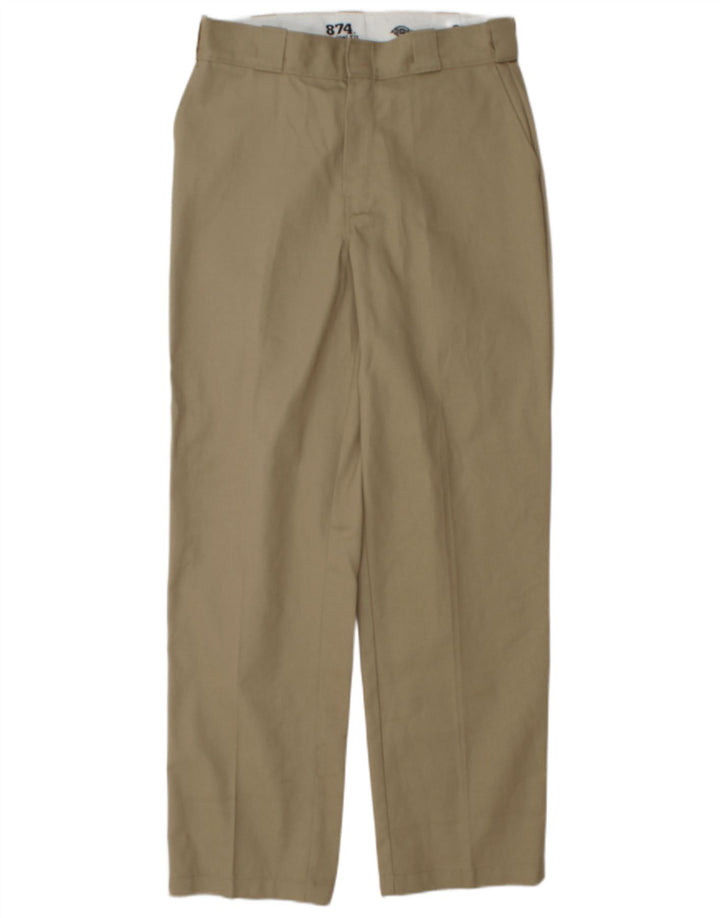 Pantaloni chino Dickies 874 da uomo W29 L32 poliestere beige