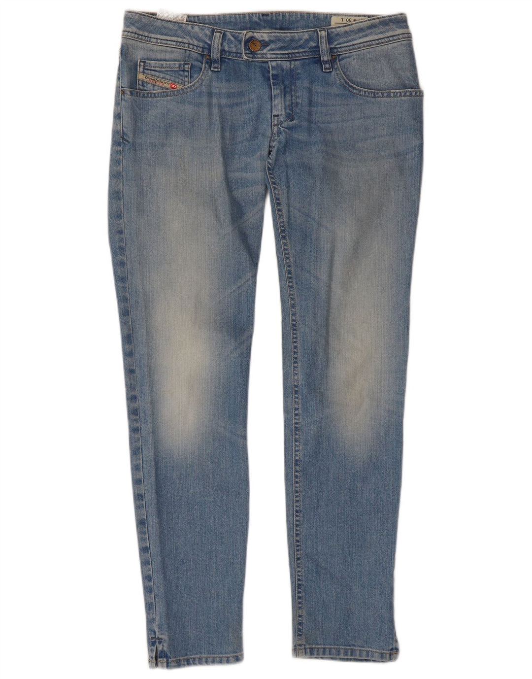 Jeans da donna Diesel Nevy Slim W30 L29 cotone blu