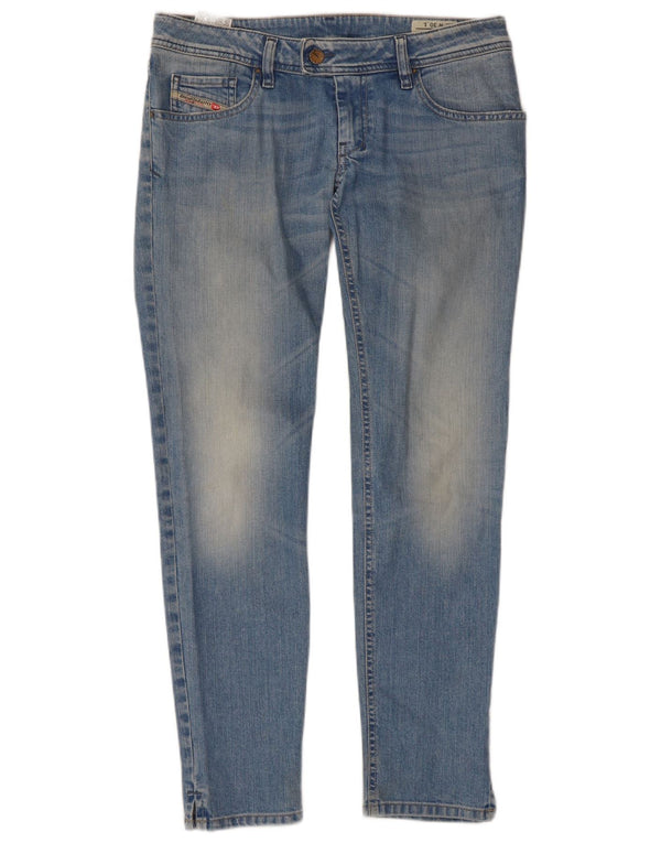 Jeans da donna Diesel Nevy Slim W30 L29 cotone blu