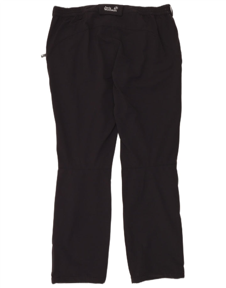 Pantaloni cargo da uomo Jack Wolfskin UK 48 2XL W40 L34 Poliammide nera