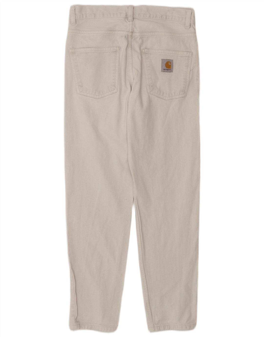 Jeans slim da uomo Carhartt W28 L28 cotone bianco