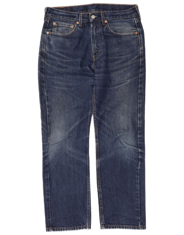Levi's Uomo 505 Jeans dritti W32 L29 Cotone Blu