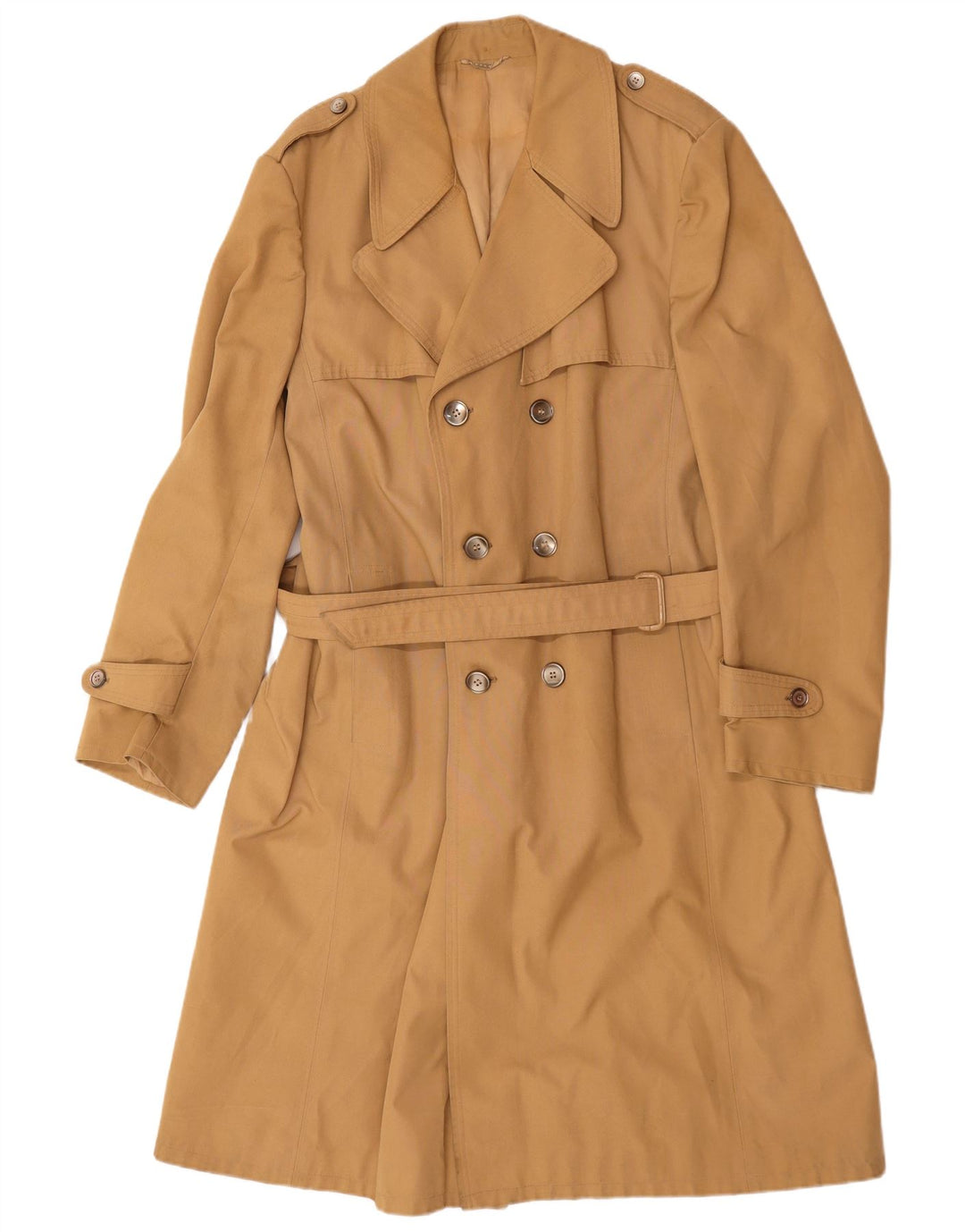 Trench da uomo NINO UK 40 Large Beige Poliestere