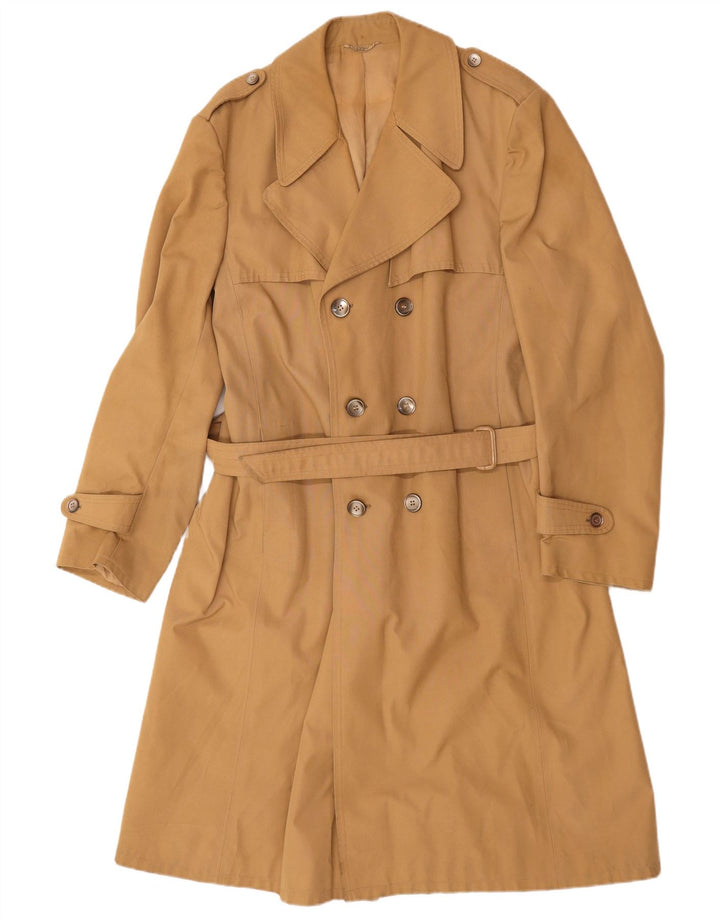 Trench da uomo NINO UK 40 Large Beige Poliestere