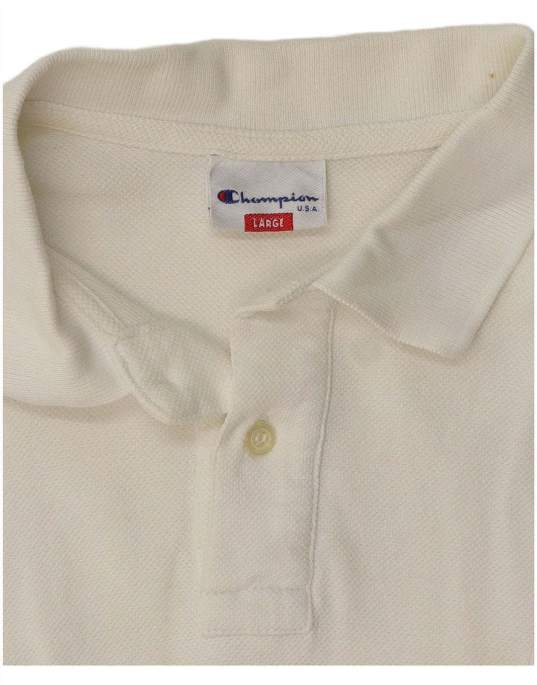 Polo da donna Champion UK 14 grande bianca