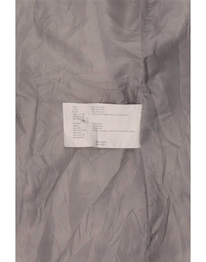 Giacca imbottita con cappuccio da donna Nautica UK 6 XS poliestere grigio