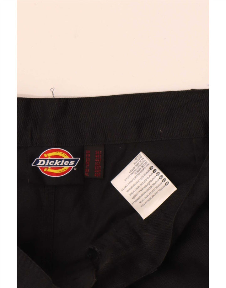 Pantaloni cargo dritti da uomo Dickies W34 L29 poliestere nero