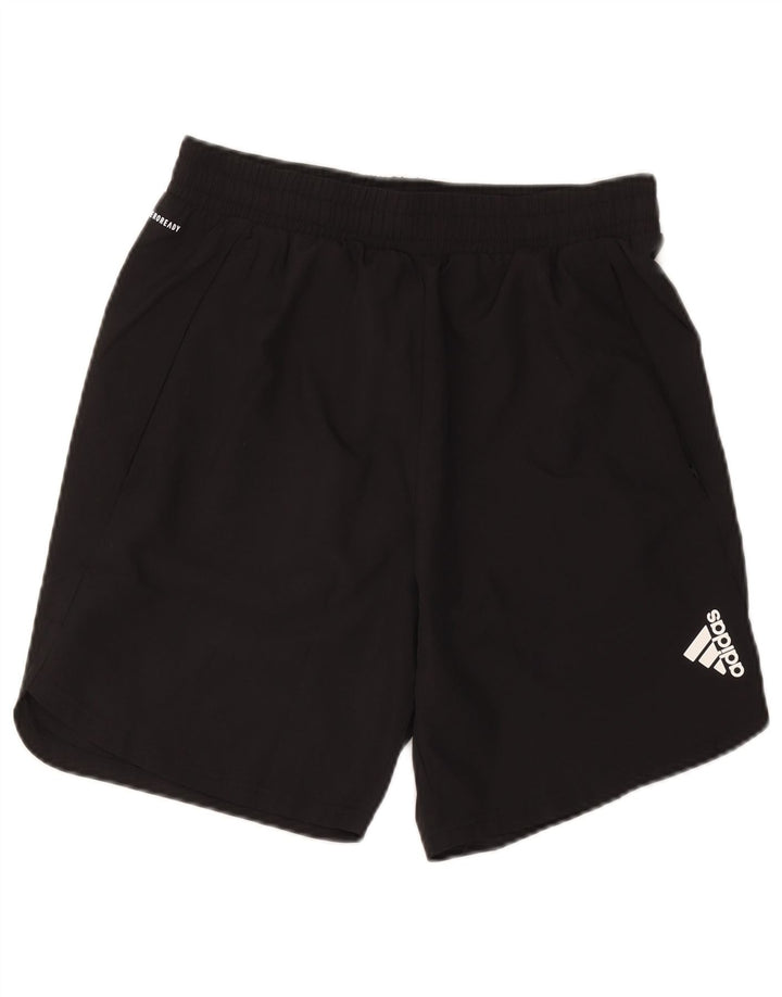 Pantaloncini sportivi Adidas Aeroready da uomo medio poliestere nero