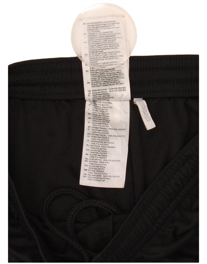 Pantaloncini sportivi Adidas Climalite Graphic da ragazzo 13-14 anni in poliestere nero