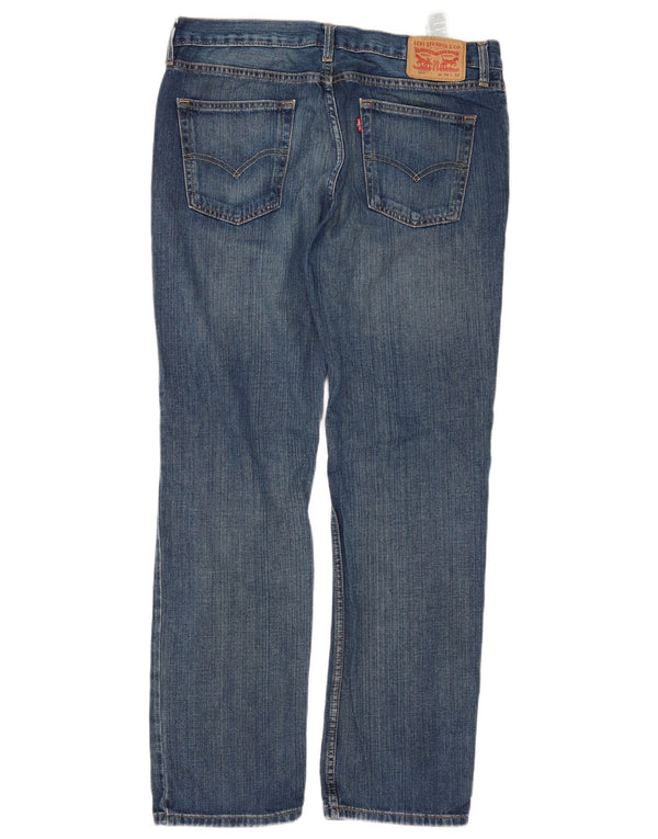Levi's Uomo 514 Jeans dritti W34 L32 Cotone Blu