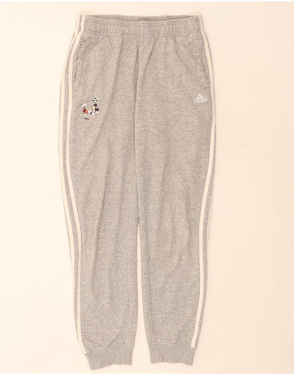 Pantaloni da jogging Adidas da ragazzo Topolino 13-14 anni Grigi
