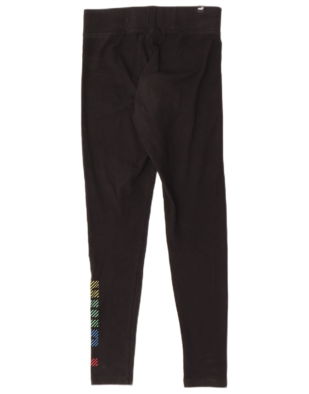 Leggings grafici da donna Puma UK 12 medio neri