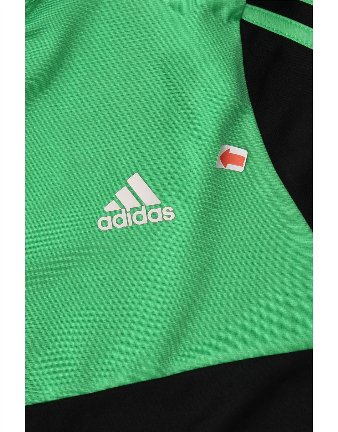 ADIDAS Boys Tracksuit Top Jacket 13-14 Years Black Colourblock Polyester Vintage Adidas and Second-Hand Adidas from Messina Hembry 