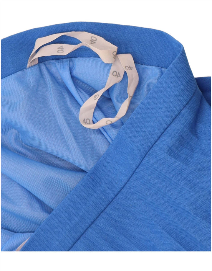 Gonna a pieghe da donna VINTAGE IT 40 piccola W26 Blu