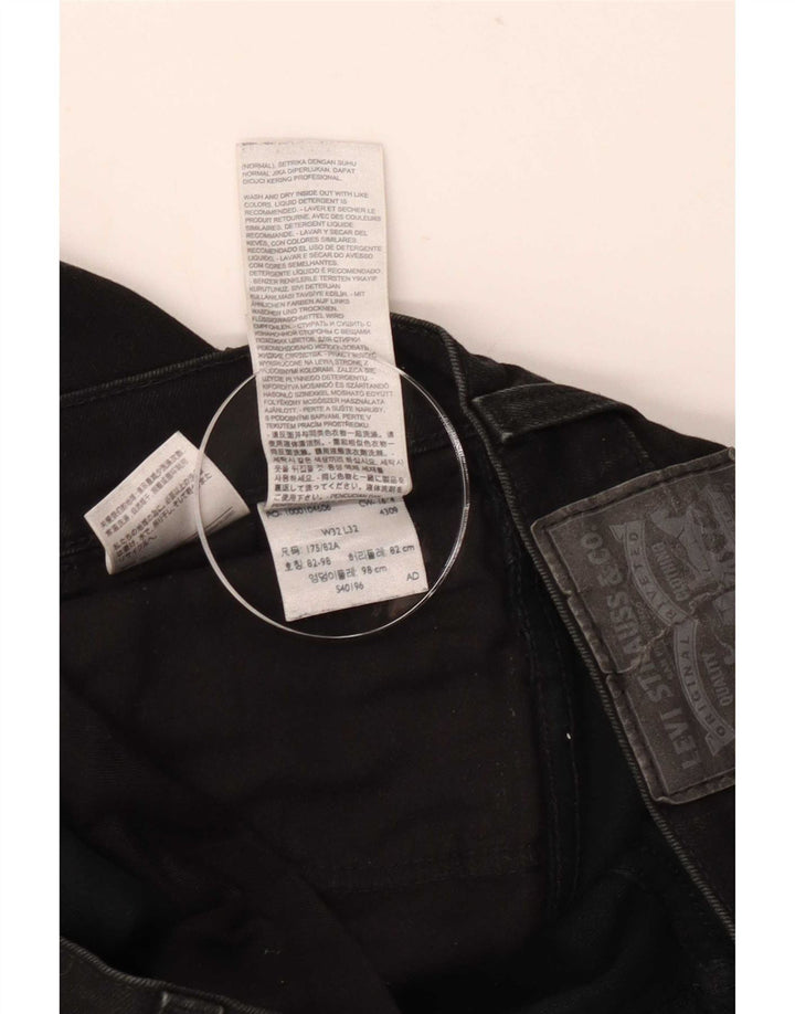 Jeans Levi's Uomo 511 Slim W32 L32 Cotone Nero