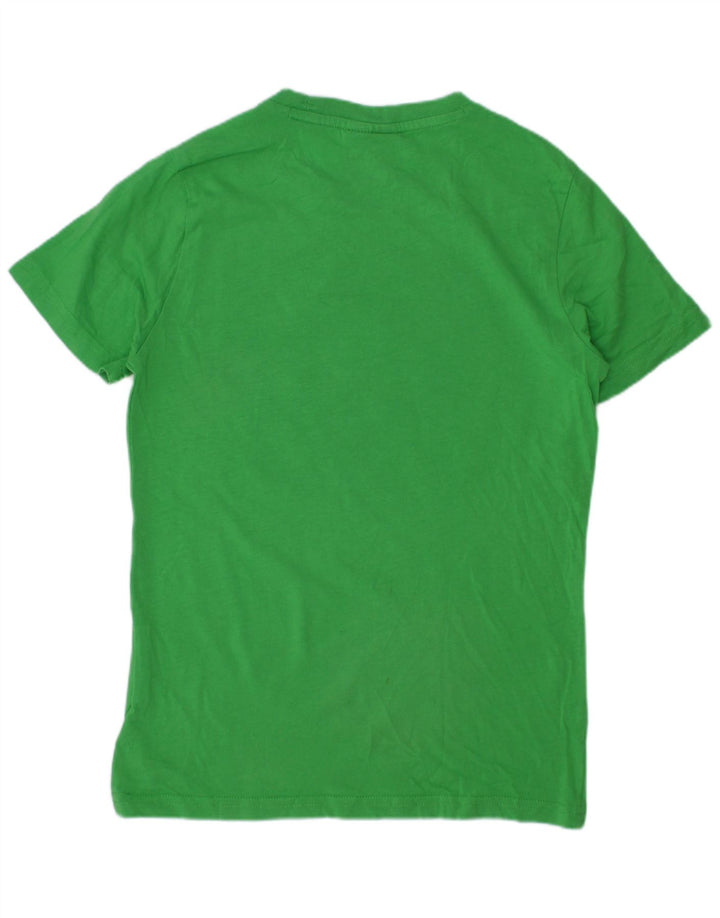 T-shirt grafica Champion da bambino, 7-8 anni, piccola, in cotone verde