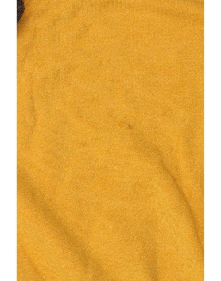 Felpa da uomo Champion Felpa in cotone color block giallo medio
