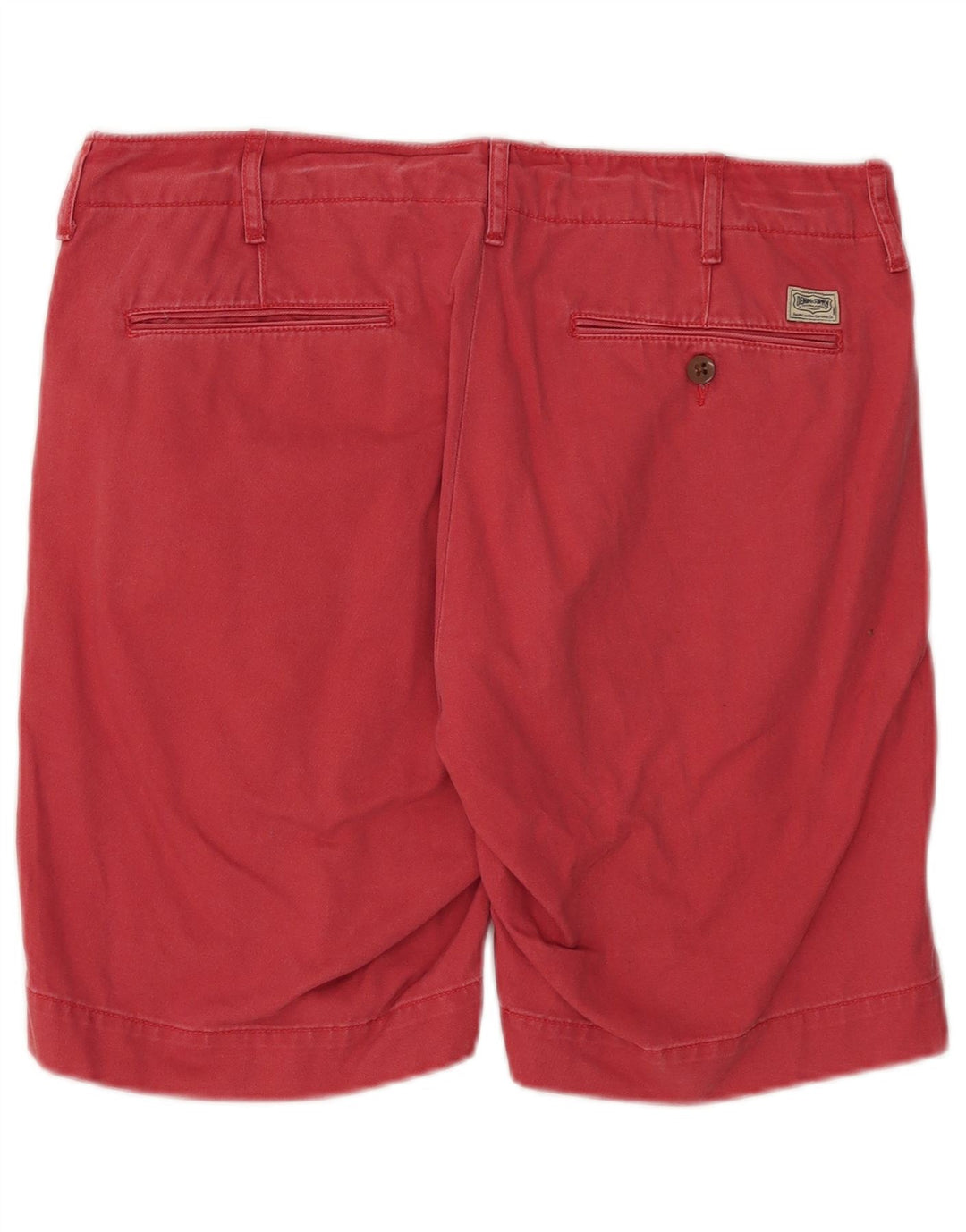Pantaloncini chino Denizen da uomo Ralph Lauren W32 cotone rosso medio