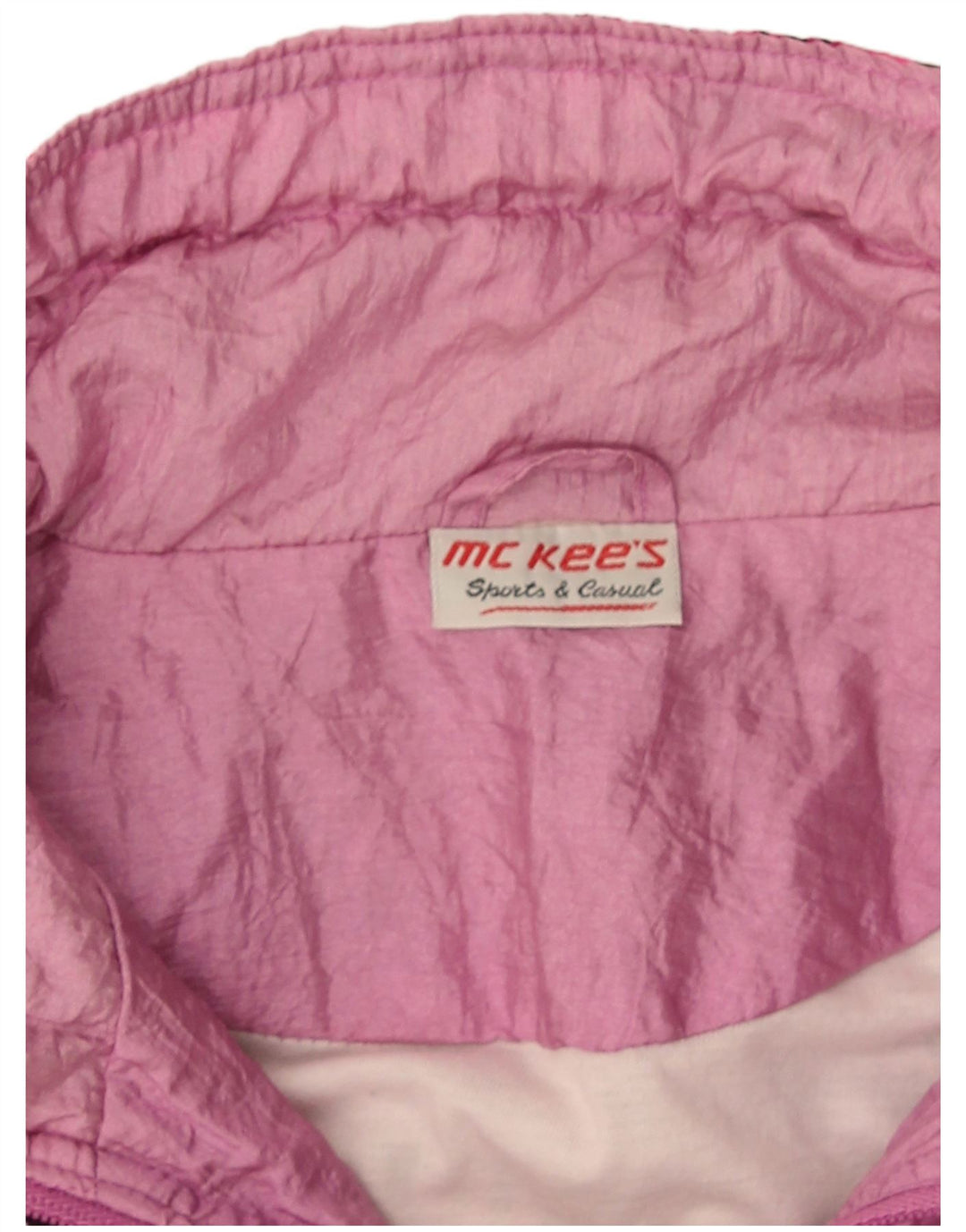 Giacca da tuta grafica da donna di MC Kee UK 18 XL Rosa geometrica